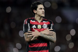 Pedro celebra gol do Flamengo - Gilvan de Souza/Flamengo/Fotos Públicas