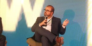 Regis Dudena, secretário de Prêmios e Apostas do Ministério da Fazenda, durante o Summit CBF Academy - Adalberto Leister Filho / Máquina do Esporte