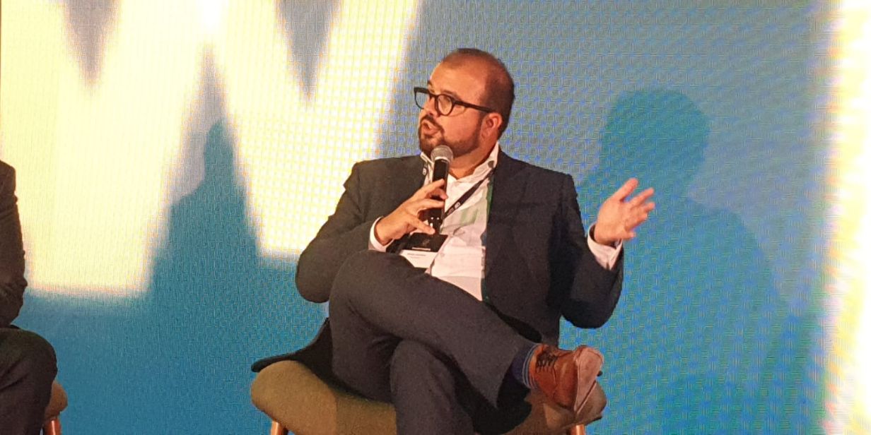 Regis Dudena, secretário de Prêmios e Apostas do Ministério da Fazenda, durante o Summit CBF Academy - Adalberto Leister Filho / Máquina do Esporte