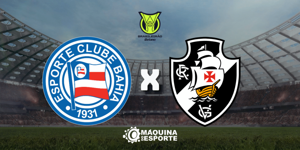 Bahia x Vasco: Onde assistir ao confronto da 35ª rodada do Brasileirão