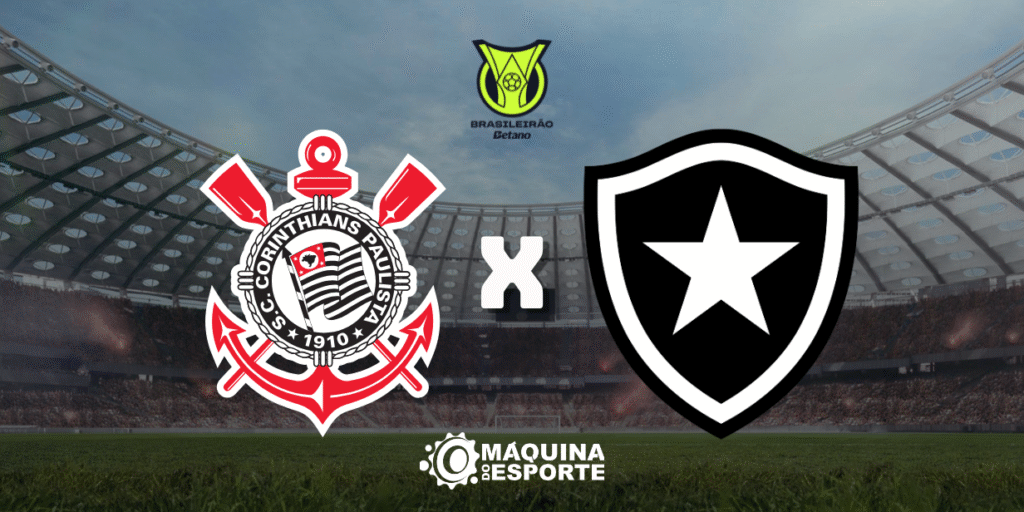 Corinthians x Botafogo: Onde assistir ao confronto da 36ª rodada do Brasileirão