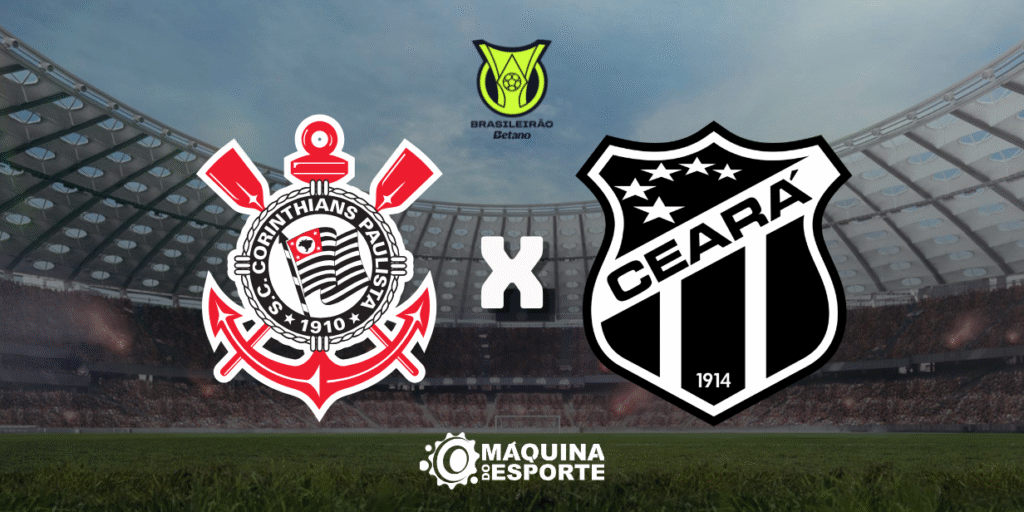 Corinthians x Ceará: Onde assistir ao duelo da 33ª rodada do Brasileirão
