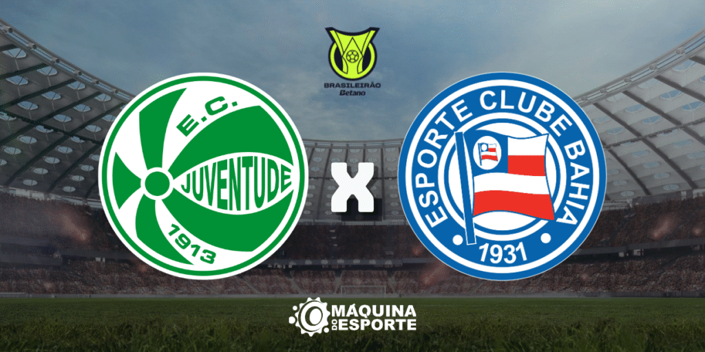 Juventude x Bahia: Onde assistir ao confronto da 36ª rodada do Brasileirão