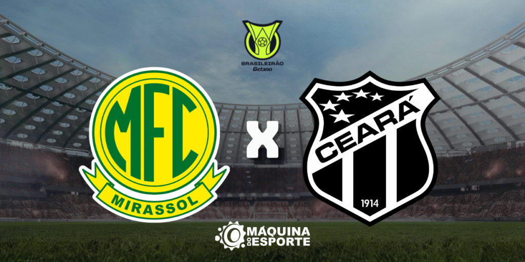Mirassol x Ceará: Onde assistir ao confronto da 35ª rodada do Brasileirão