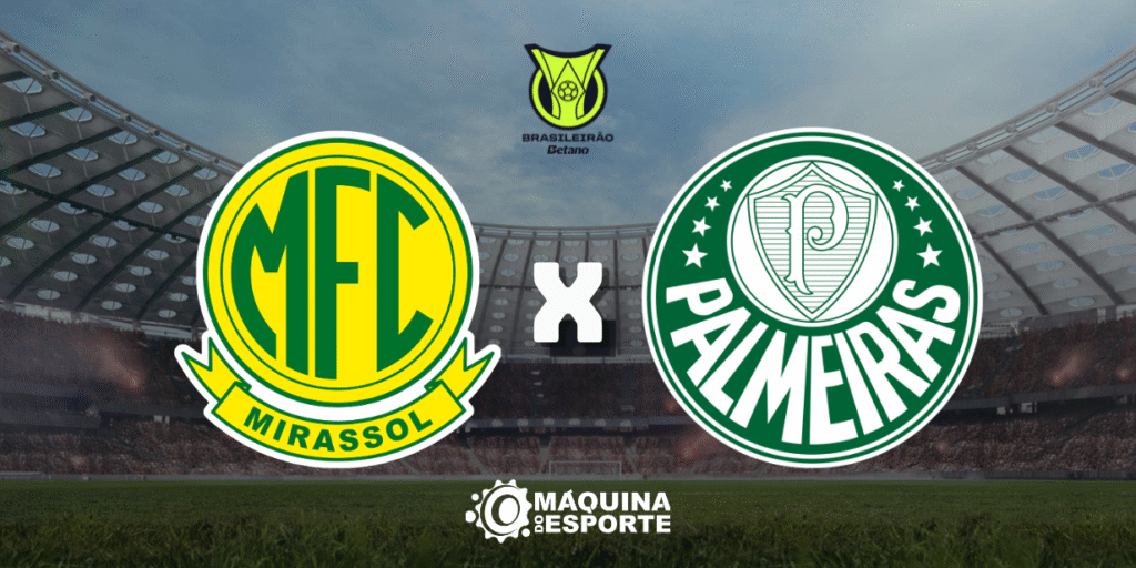 Mirassol x Palmeiras: Onde assistir ao duelo da 33ª rodada do Brasileirão