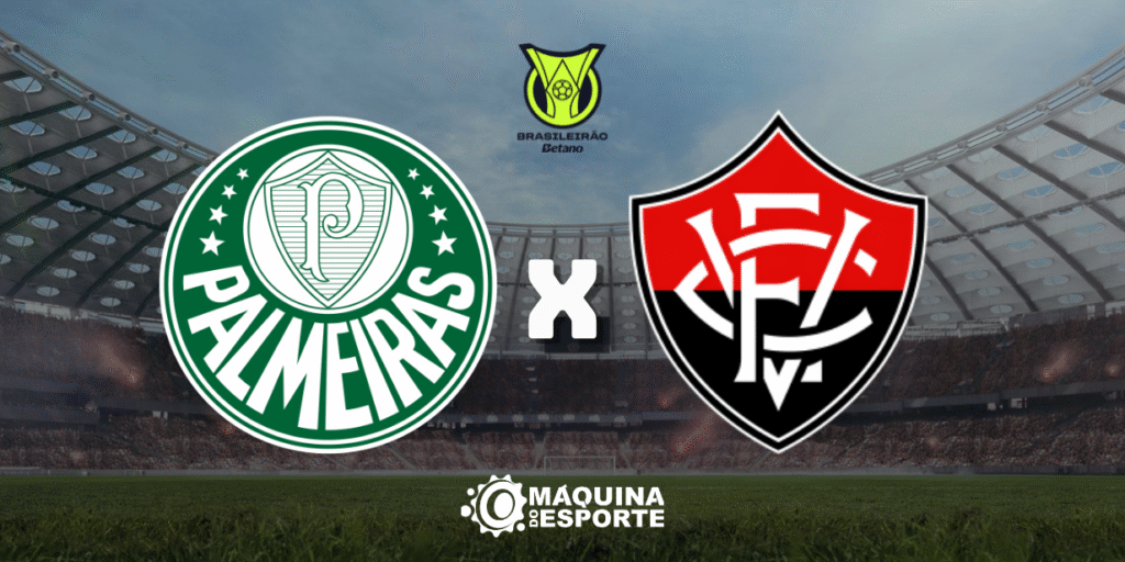 Palmeiras x Vitória: Onde assistir ao jogo adiantado da 37ª rodada do Brasileirão