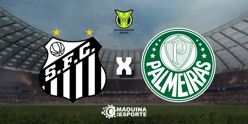 Santos x Palmeiras: Onde assistir ao clássico paulista adiado da 13ª rodada do Brasileirão
