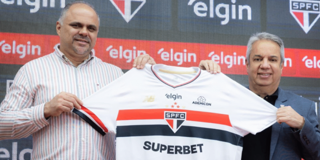 São Paulo e Elgin renovam patrocínio até dezembro de 2026