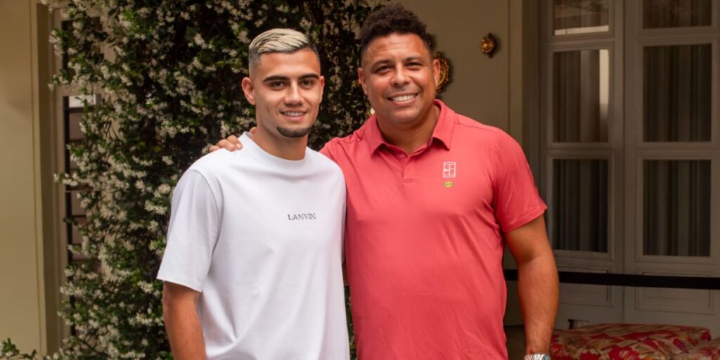 Agência de Ronaldo Fenômeno firma contrato com Andreas Pereira