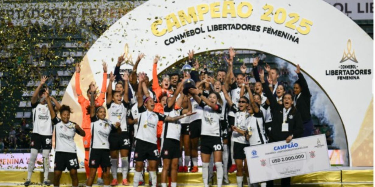 Corinthians é o atual campeão da Libertadores Feminina - Conmebol/Divulgação