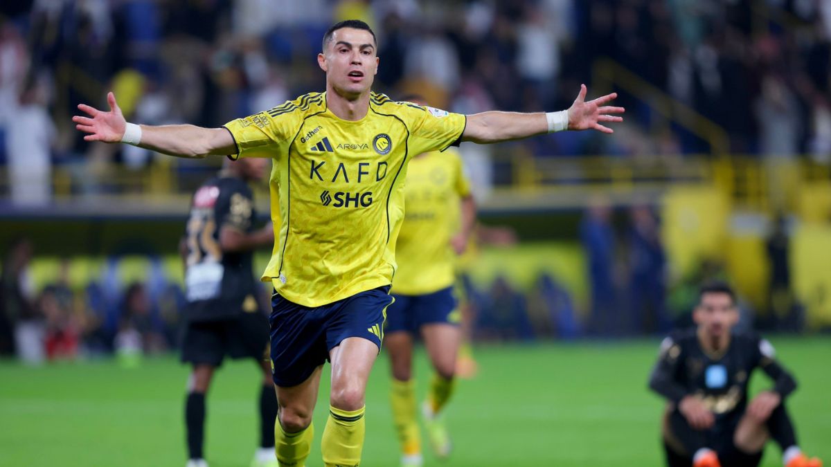 Cristiano Ronaldo comemora gol pelo Al-Nassr, da Arábia Saudita - Divulgação