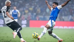 Corinthians de Matheuzinho venceu o Cruzeiro no jogo de ida da semifinal da Copa do Brasil - Gustavo Aleixo/Cruzeiro