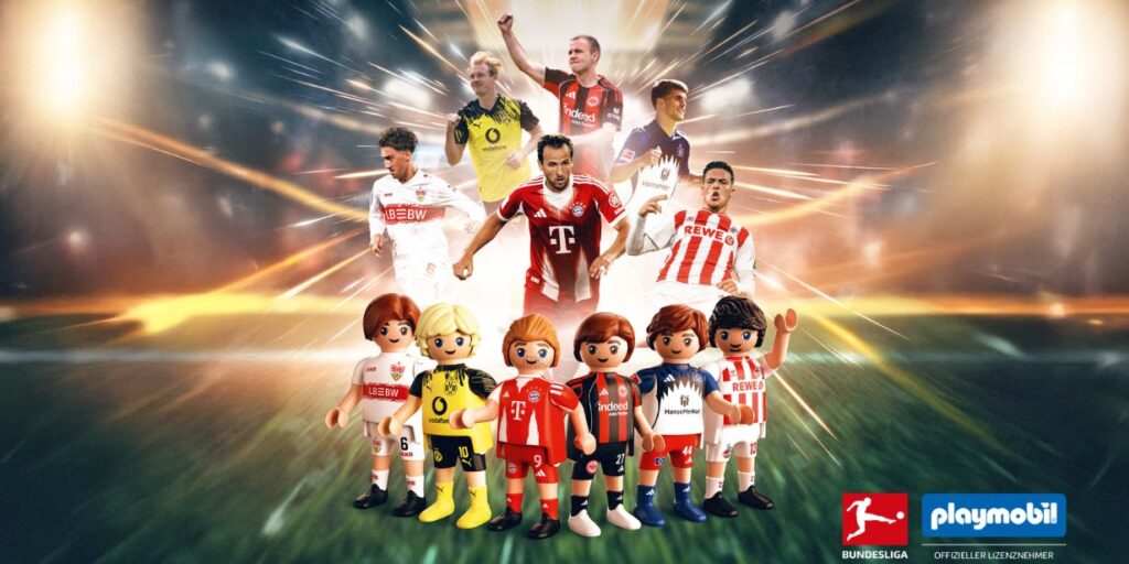 Playmobil chega a acordo de licenciamento com DFL para lançar coleção da Bundesliga