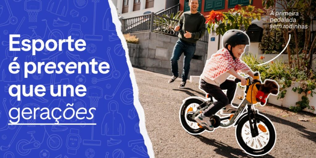 Decathlon reforça experiências e conexões promovidas pelo esporte em campanha de Natal