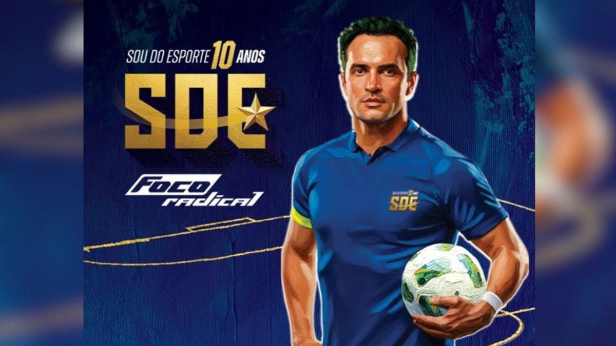 Falcão será homenageado pelo Prêmio Sou do Esporte Foco Radical - Divulgação