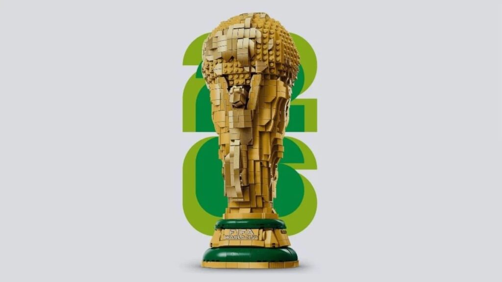 Lego e Fifa lançam réplica do troféu da Copa do Mundo em escala 1:1