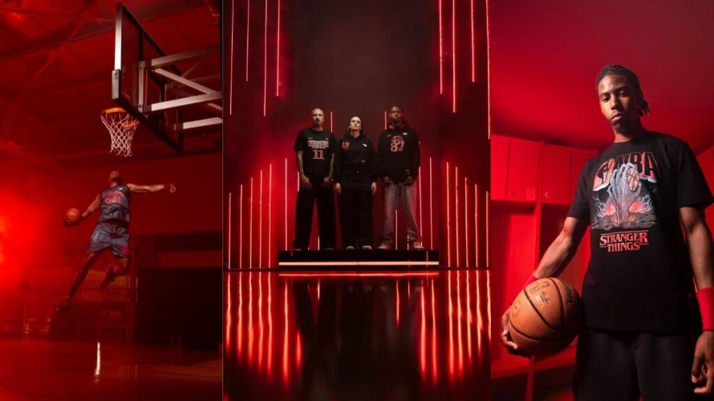 NBA e Netflix lançam colaboração inspirada na série “Stranger Things”