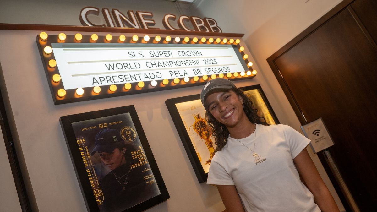 A brasileira Rayssa Leal é um dos principais destaques do SLS Super Crown 2025, em São Paulo - Divulgação