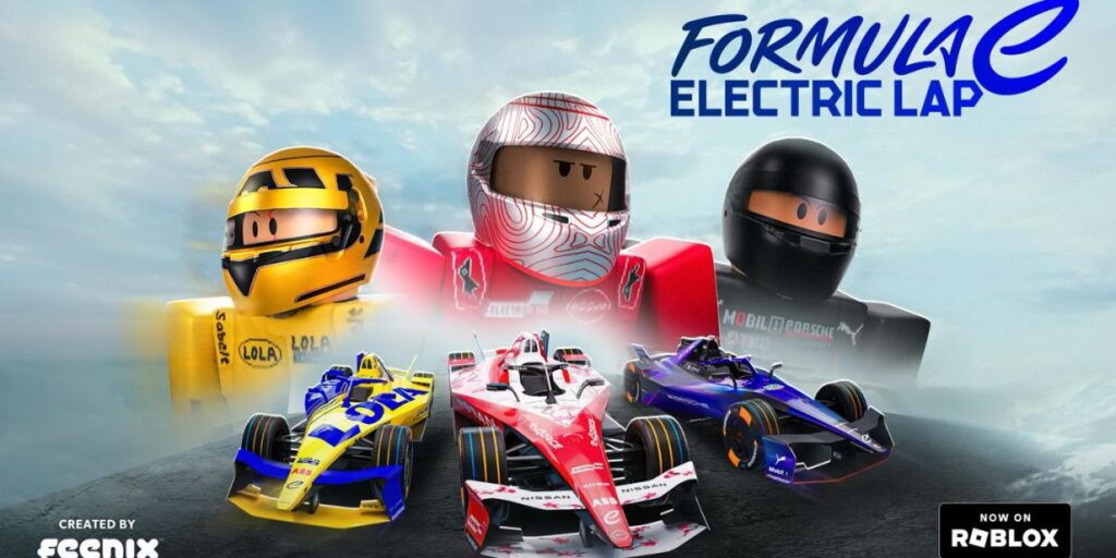 Fórmula E lança jogo no Roblox e busca ampliar alcance entre jovens