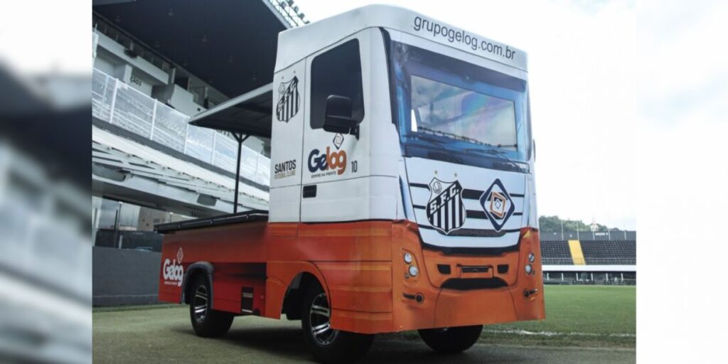 Santos tem carro-maca repaginado com patrocínio da Gelog