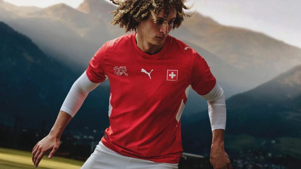 Nova camisa da Suíça para a Copa do Mundo 2026 - Divulgação
