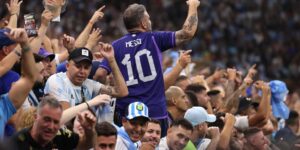 Torcedores argentinos durante a Copa do Mundo do Catar 2022 - Fifa/Divulgação