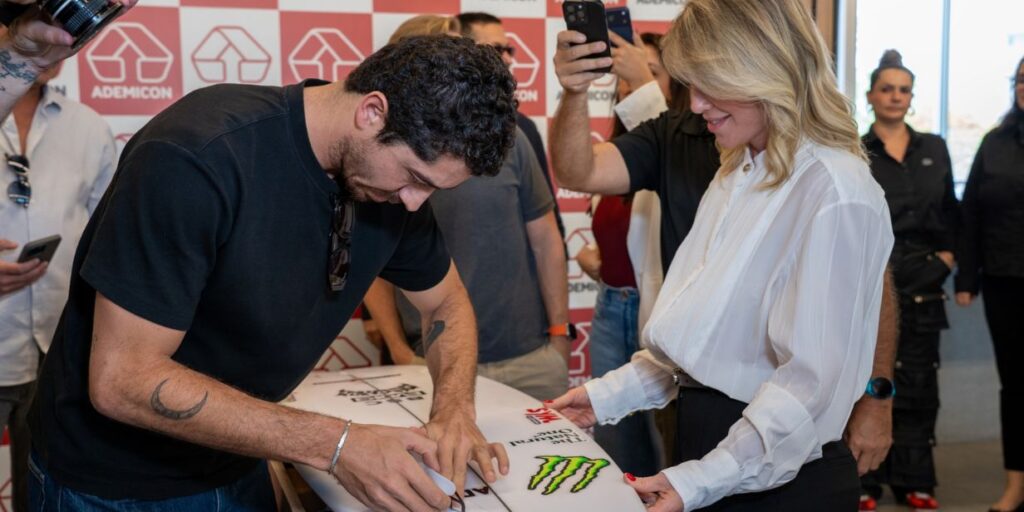 Ademicon expande investimento no surfe com patrocínio a Yago Dora