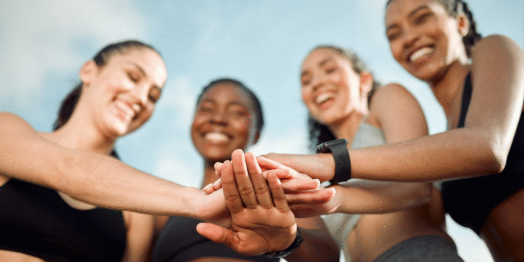 A força das mulheres nos eventos esportivos e na corrida de rua
