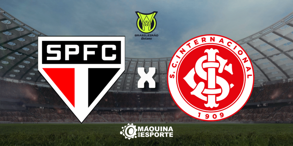 São Paulo x Internacional: Onde assistir ao confronto da 37ª rodada do Brasileirão