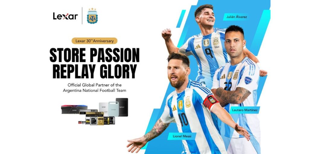 AFA e Lexar anunciam parceria global que inclui lançamento de produtos personalizados