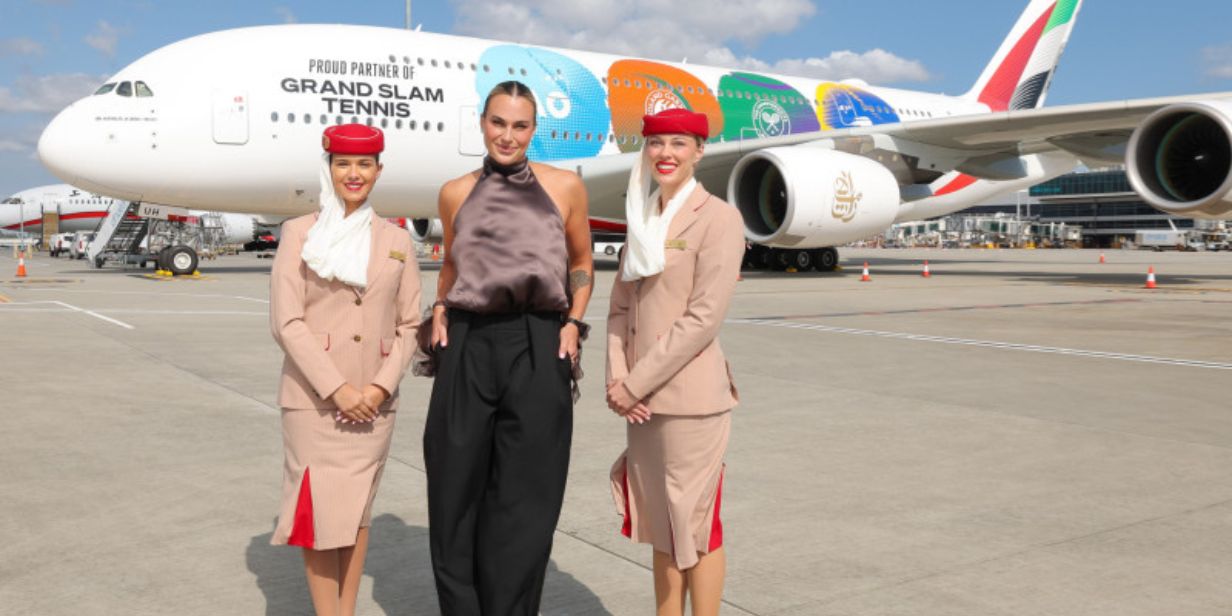 Aryna Sabalenka é nova embaixadora da Emirates - Divulgação