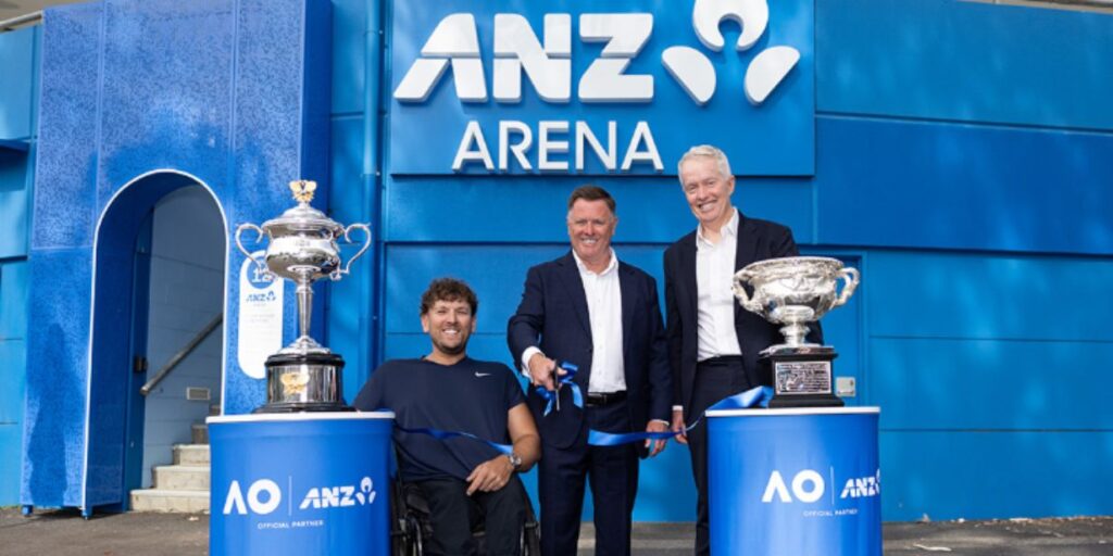 Australian Open renova com ANZ e expande acordo para naming rights de arena