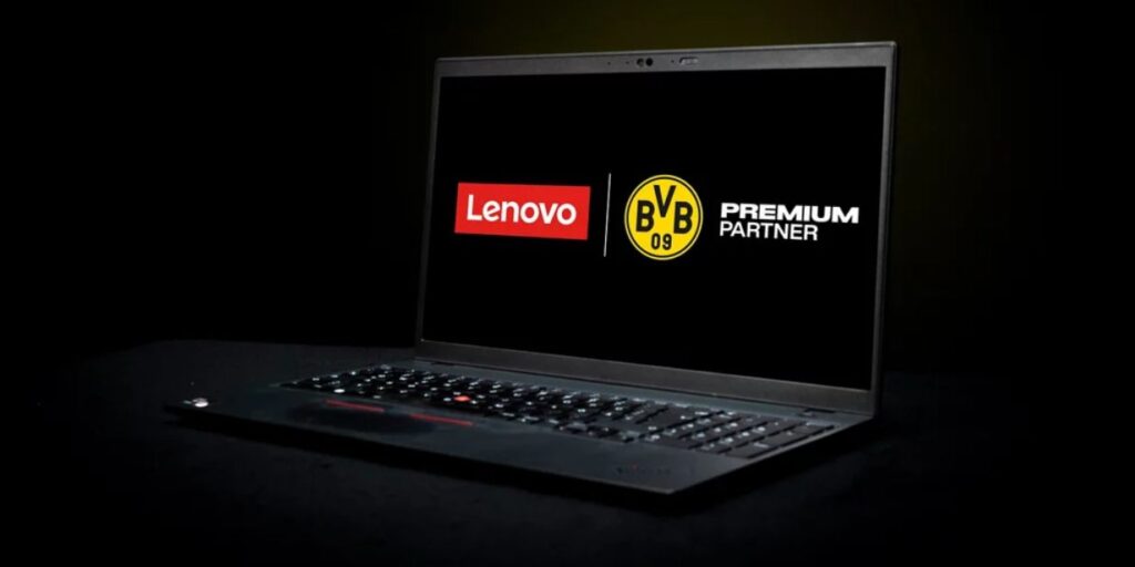 Borussia Dortmund anuncia Lenovo como parceira de inovação em inteligência artificial