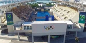 Vista da fachada do Centro de Treinamento do Time Brasil, gerido pelo COB, no Rio - Rafael Bello/COB