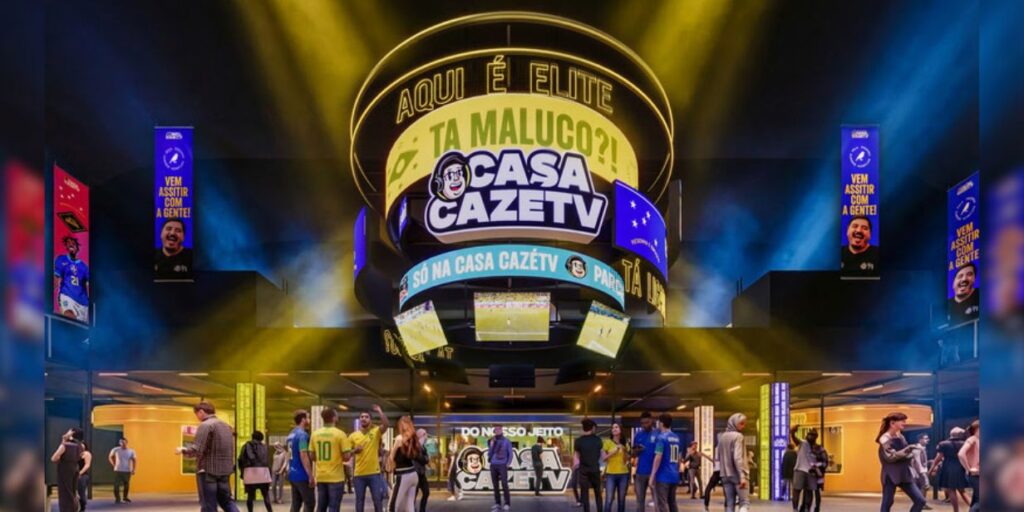 Casa CazéTV anuncia mais 5 patrocinadores para Copa do Mundo de 2026