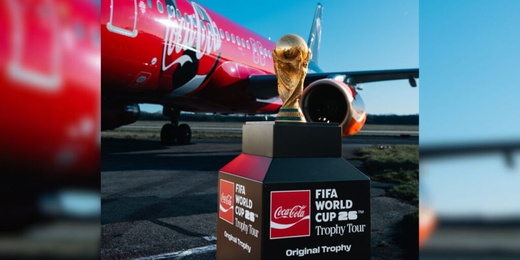 Coca-Cola trará troféu da Copa do Mundo ao Brasil em turnê por três capitais