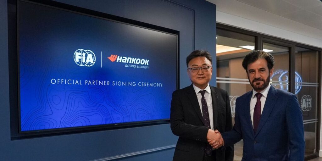 FIA e Hankook fecham parceria global voltada a premiações e programas de sustentabilidade