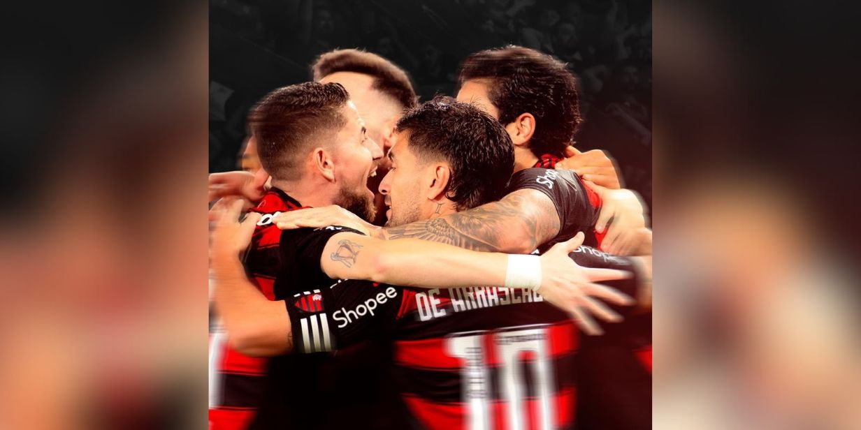 Flamengo renovou contrato com a Shopee - Divulgação