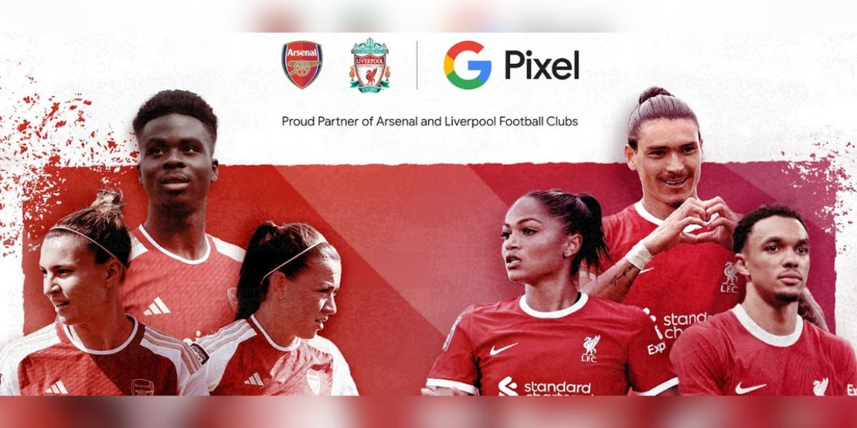 Google Pixel conta com parceria com Arsenal e Liverpool - Divulgação