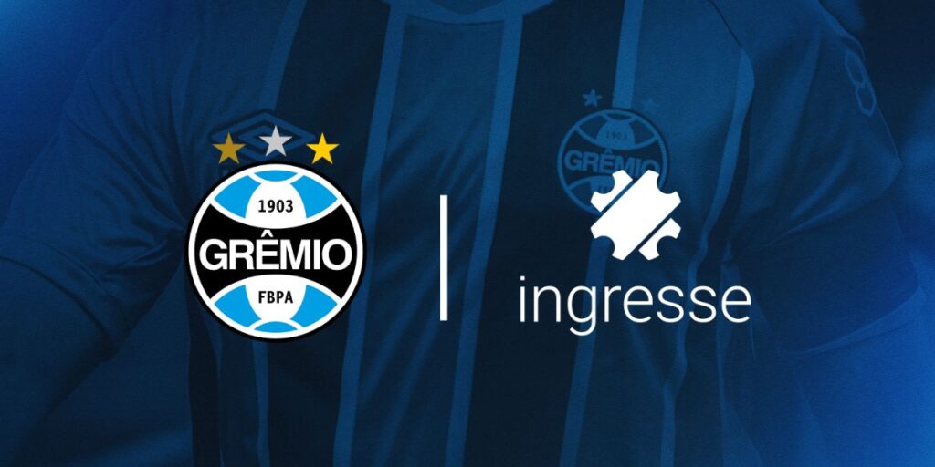 Grêmio e Ingresse fecham parceria para gerir experiência de torcedor e ingressos
