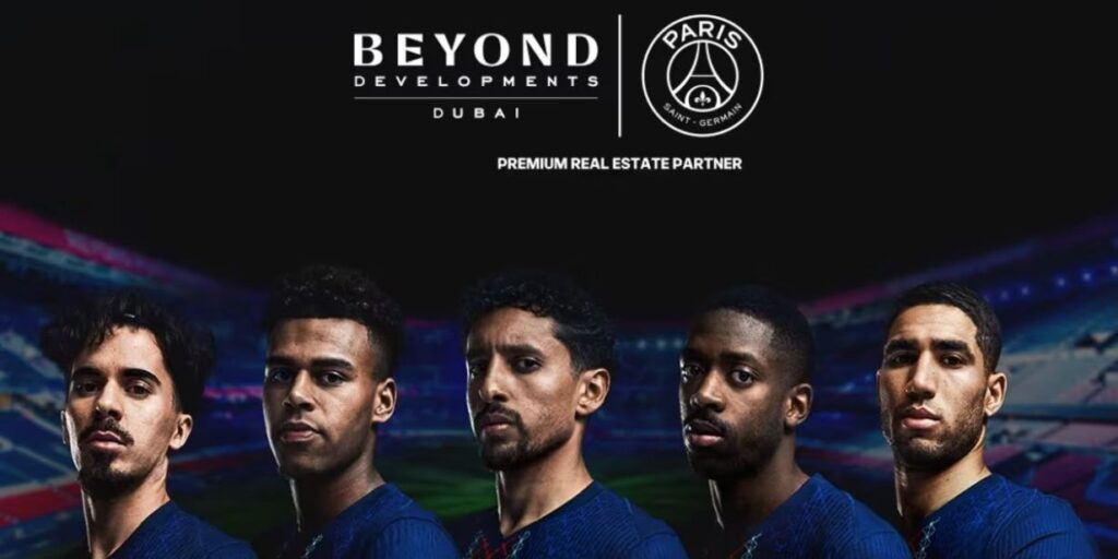 PSG fecha acordo com Beyond Developments para manga da camisa