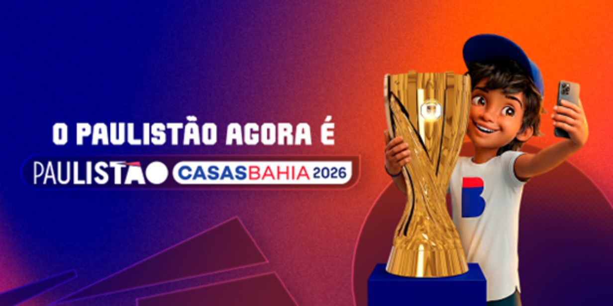 Paulistão trocou Sicredi por Casas Bahia em 2026 - Divulgação / FPF