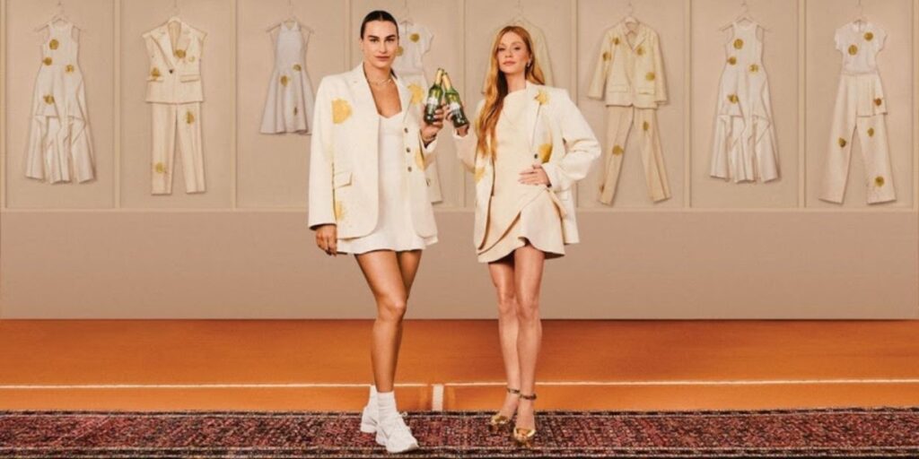 Stella Artois une tênis e moda e ativa linha Pure Gold com coleção assinada por Aryna Sabalenka