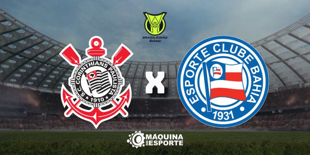 Corinthians x Bahia: Onde assistir ao jogo da 1ª rodada do Brasileirão