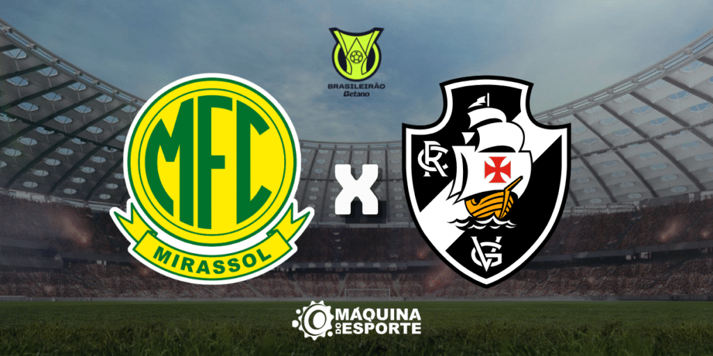 Mirassol x Vasco: Onde assistir ao jogo da 1ª rodada do Brasileirão