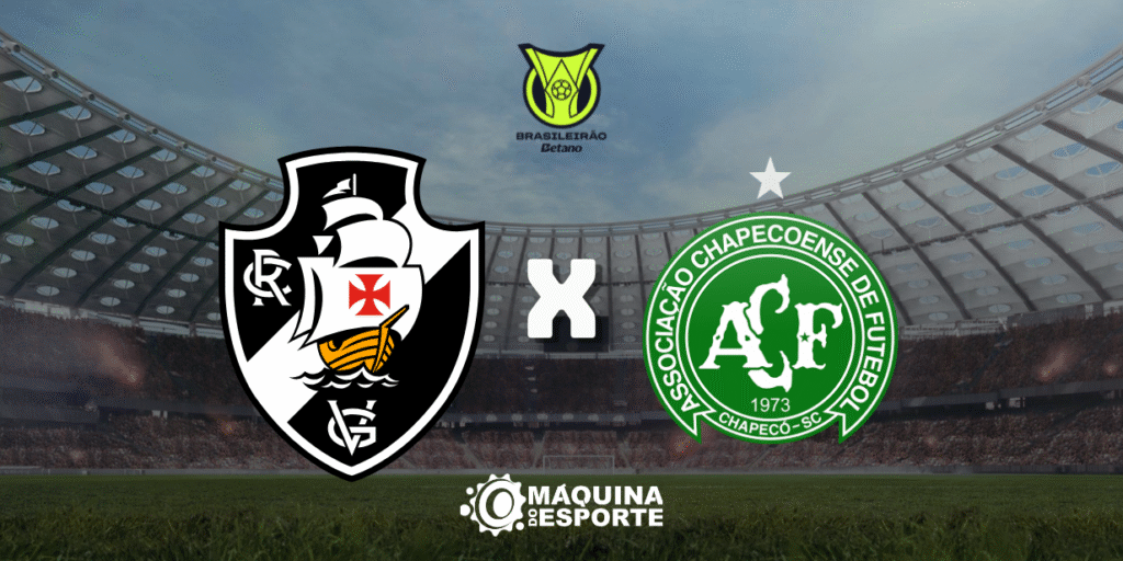 Vasco x Chapecoense: Onde assistir ao jogo da 2ª rodada do Brasileirão