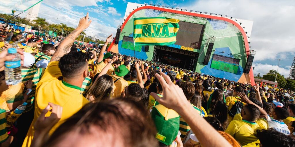 Arena Brasileira terá atrações musicais e transmissões no Ibirapuera durante Copa 2026