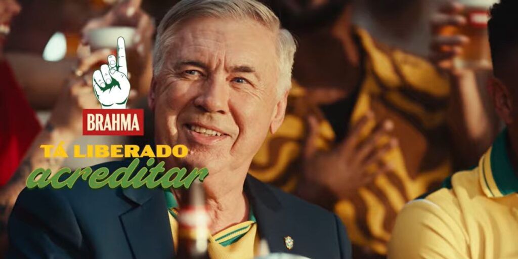 Brahma e iFood aproveitam patrocínio à CBF para aproximar futebol e Carnaval