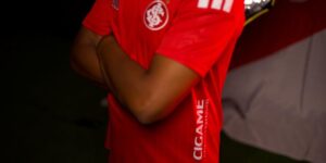 Cigame estreia na lateral da camisa do Internacional - Leandro Monks / Internacional