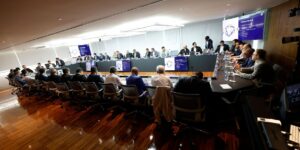 Dirigentes dos clubes da Série B participam de reunião do Conselho Arbitral na CBF - Ricardo Ribeiro / CBF